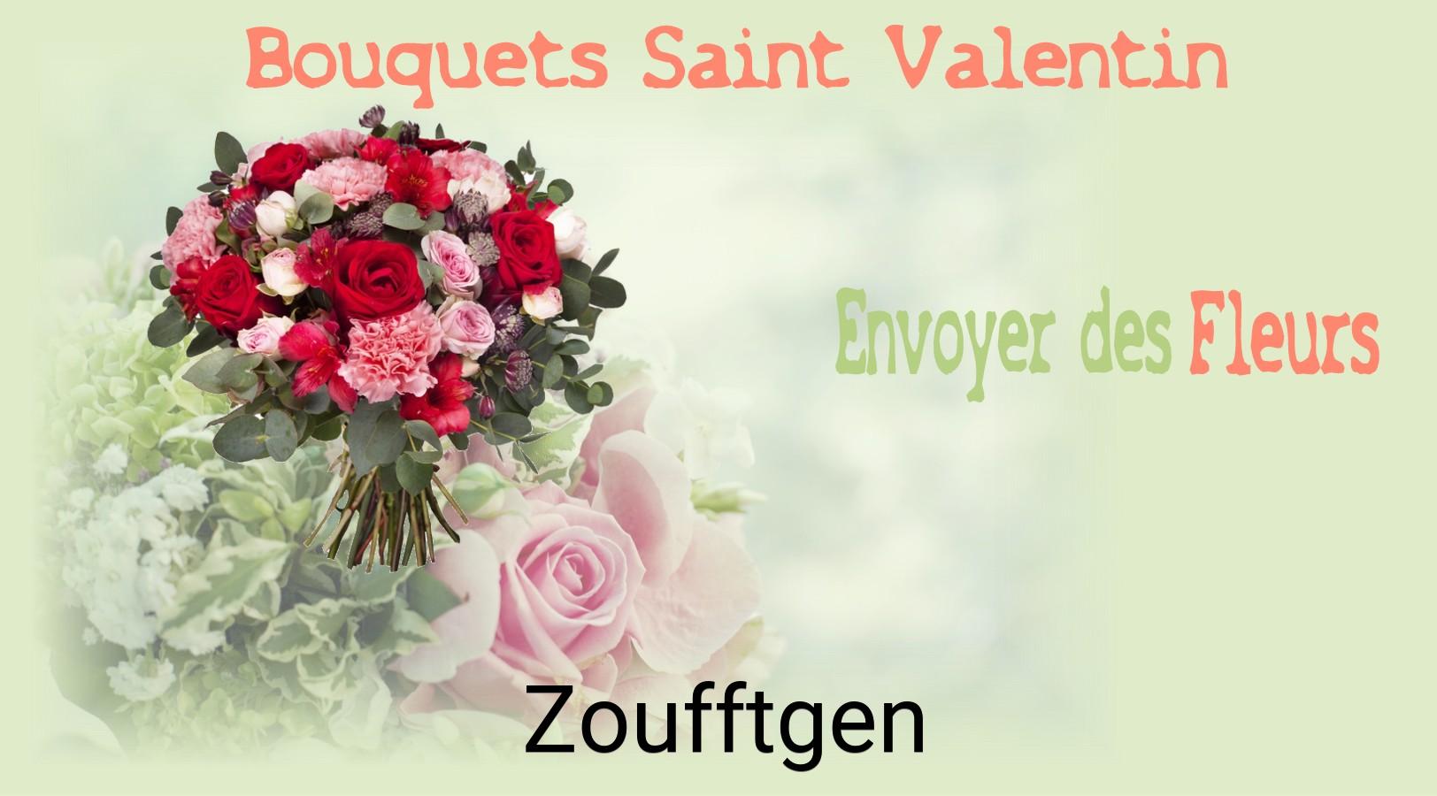 Roses de Saint-Valentin livrées à Zoufftgen